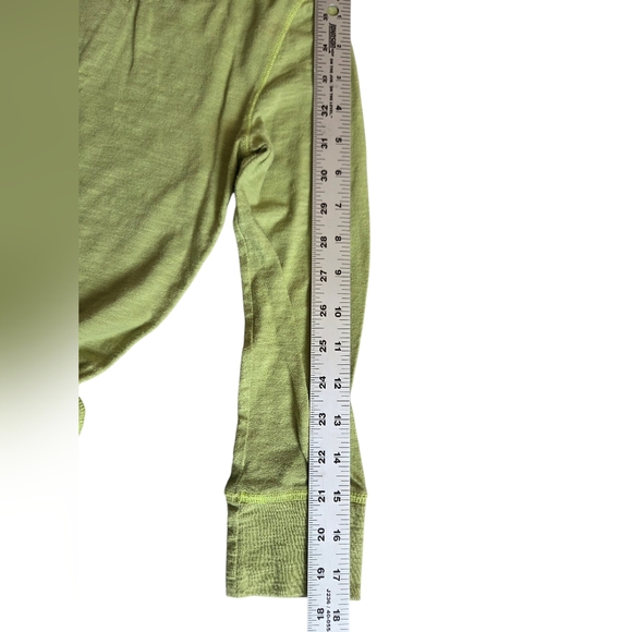 Abercrombie & Fitch Y2K Vintage Lime Green Shirt XS - Picture 5 of 5